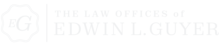 Ed Guyer Lawyer Logo